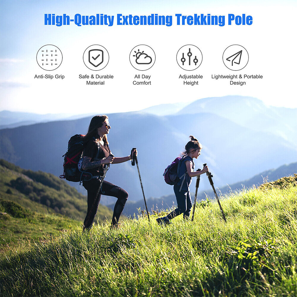 Trekking Poles -Hiking Poles Pair of 2